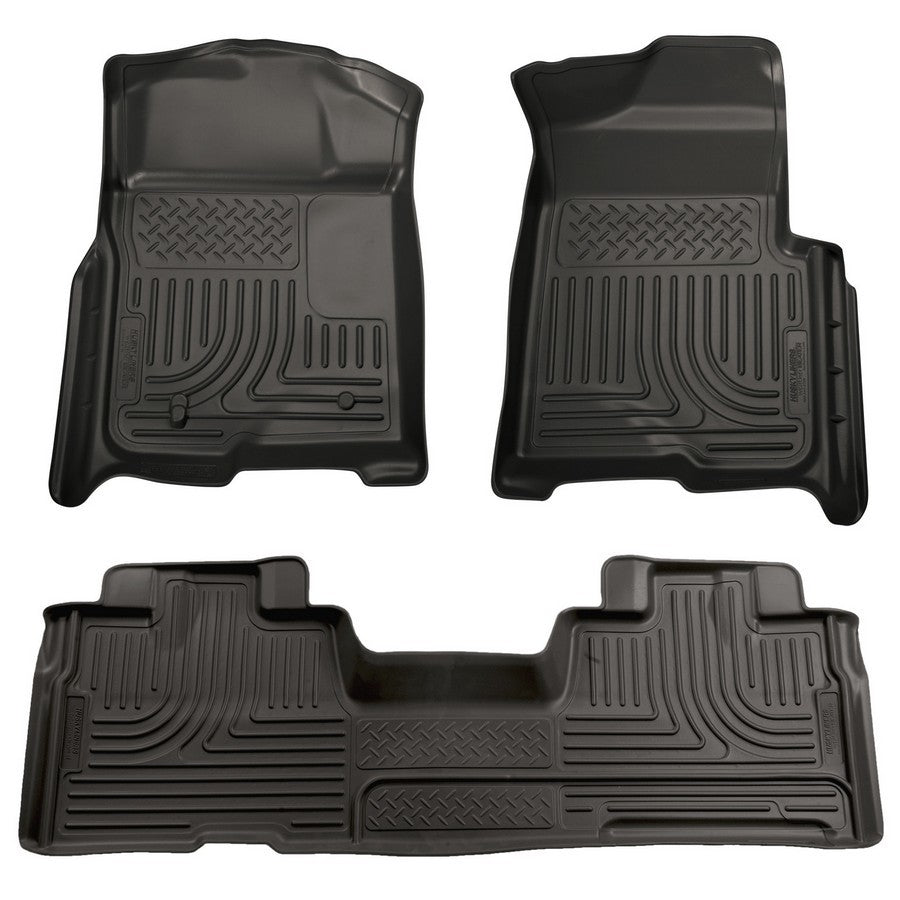 HUSKY LINERS 98341 - 09- F150 Super Cab Front 2nd Seat Liners image