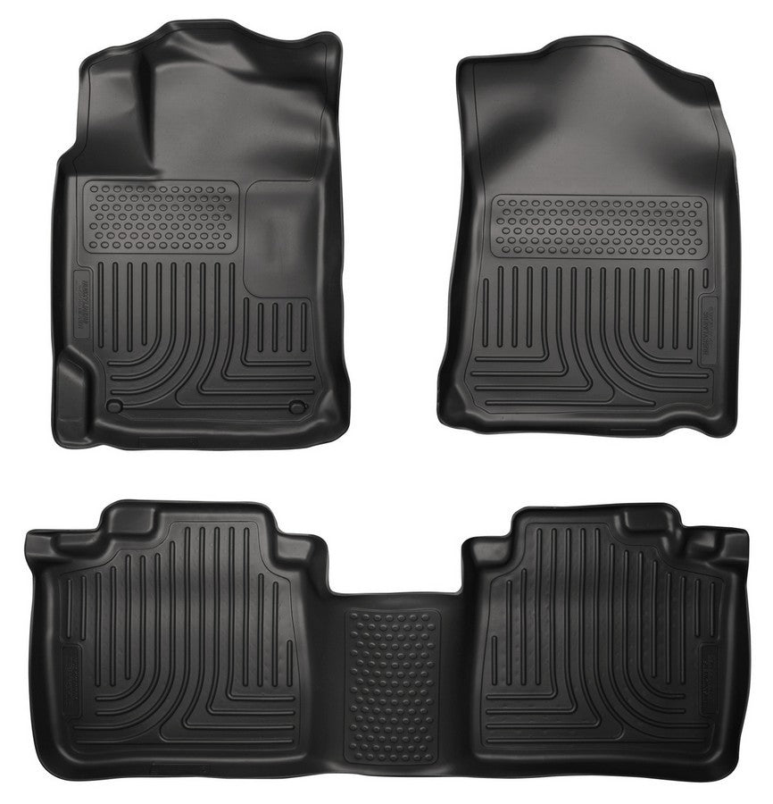 HUSKY LINERS 98541 - 09-11 Toyota Venza Front & 2nd Seat floor Liners image