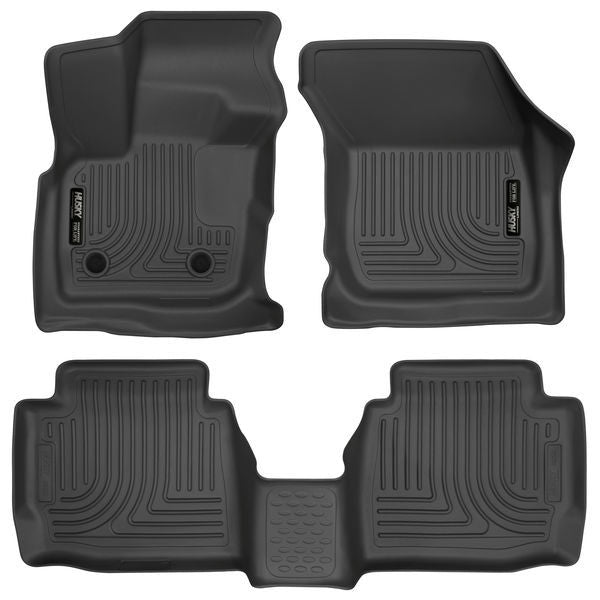 HUSKY LINERS 98791 - Front & 2nd Seat Floor L iner Weatherbeater image