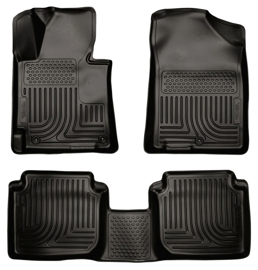 HUSKY LINERS 98891 - 11-13 Hyundai Elantra Front/2nd Floor Liners image