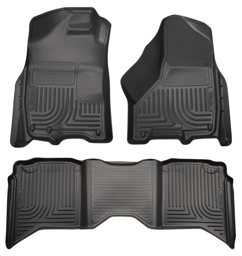 HUSKY LINERS 99001 - 09- Ram 1500 Crew Cab Front/2nd Seat Liners image