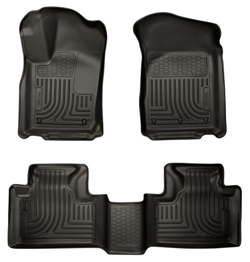 HUSKY LINERS 99051 - 11-14 Durango Floor Liners Black image