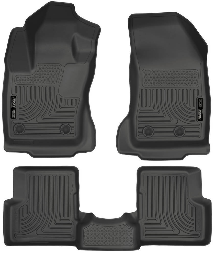 HUSKY LINERS 99081 - Front & 2nd Seat Floor Liners image