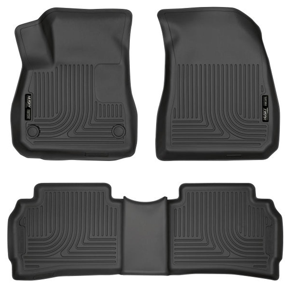 HUSKY LINERS 99191 - Front & 2nd Seat Floor L iners image