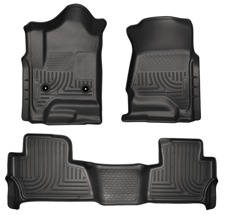 HUSKY LINERS 99201 - 15-   Tahoe Floor Liners Black image