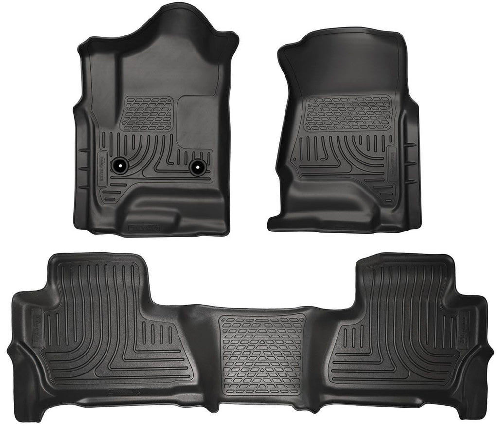 HUSKY LINERS 99211 - 15-   Suburban Floor Liners Black image