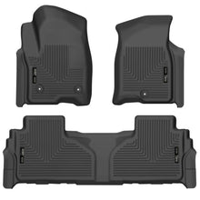 Load image into Gallery viewer, HUSKY LINERS 99241 - 21-   Chevy Tahoe Floor Liner Front/2nd Row Blk image