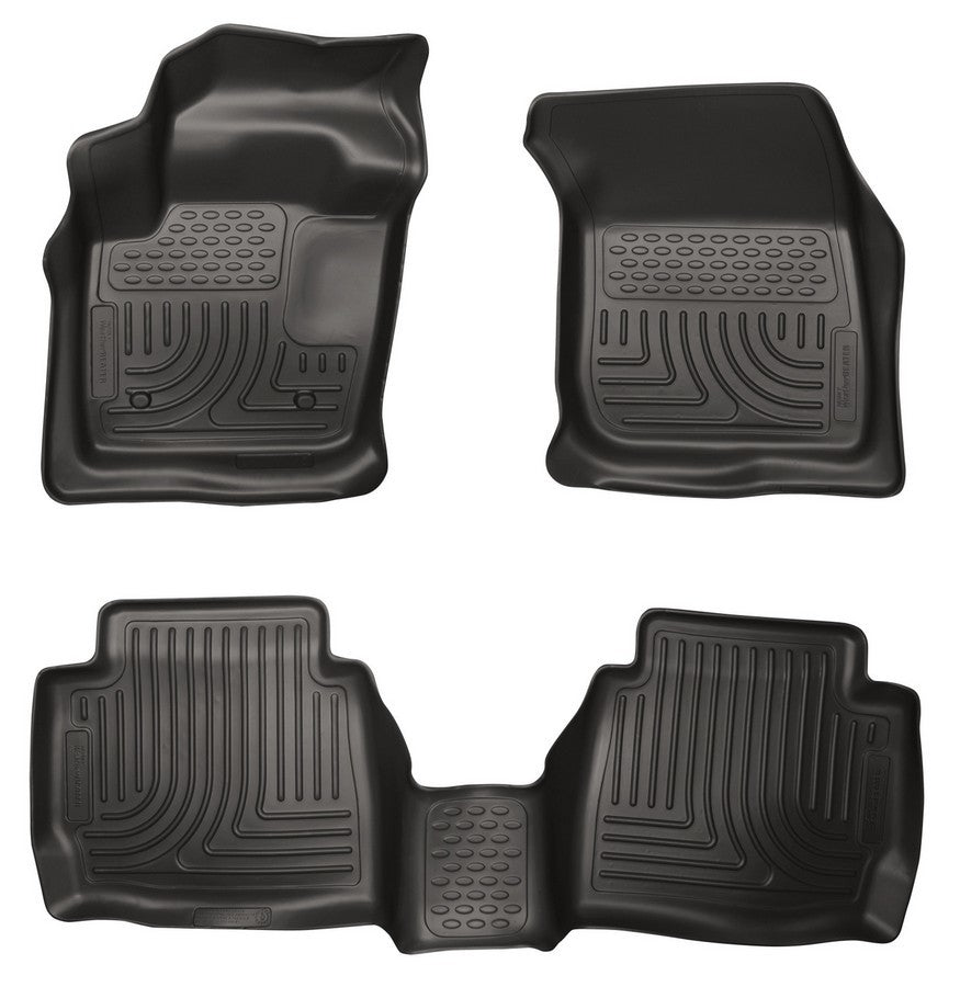 HUSKY LINERS 99751 - 13-  Ford Fusion Front/ 2nd Floor Liners Black image