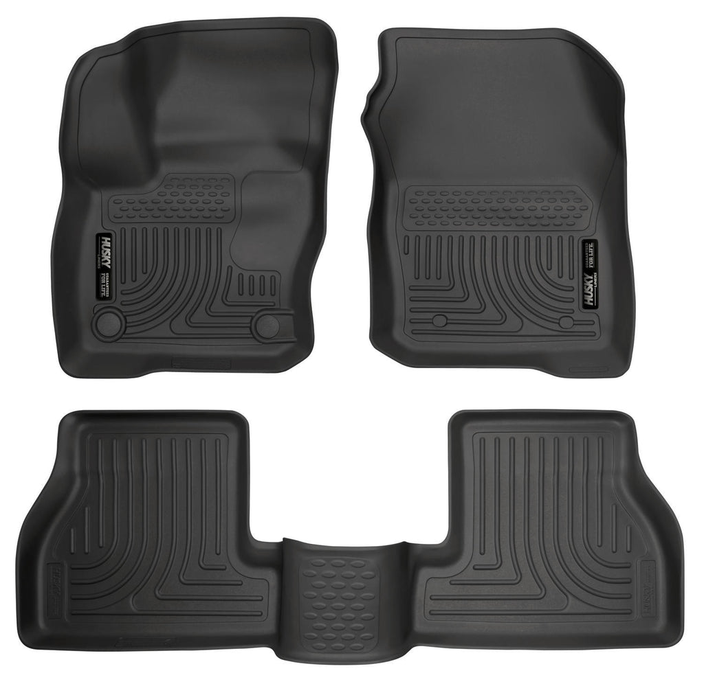 HUSKY LINERS 99771 - Front & 2nd Seat Floor Liners image