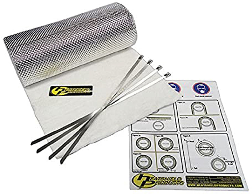 HEATSHIELD PRODUCTS 176005 - Armor Kit 1/2in Thick x 12in Wide x 5ft w/ties image