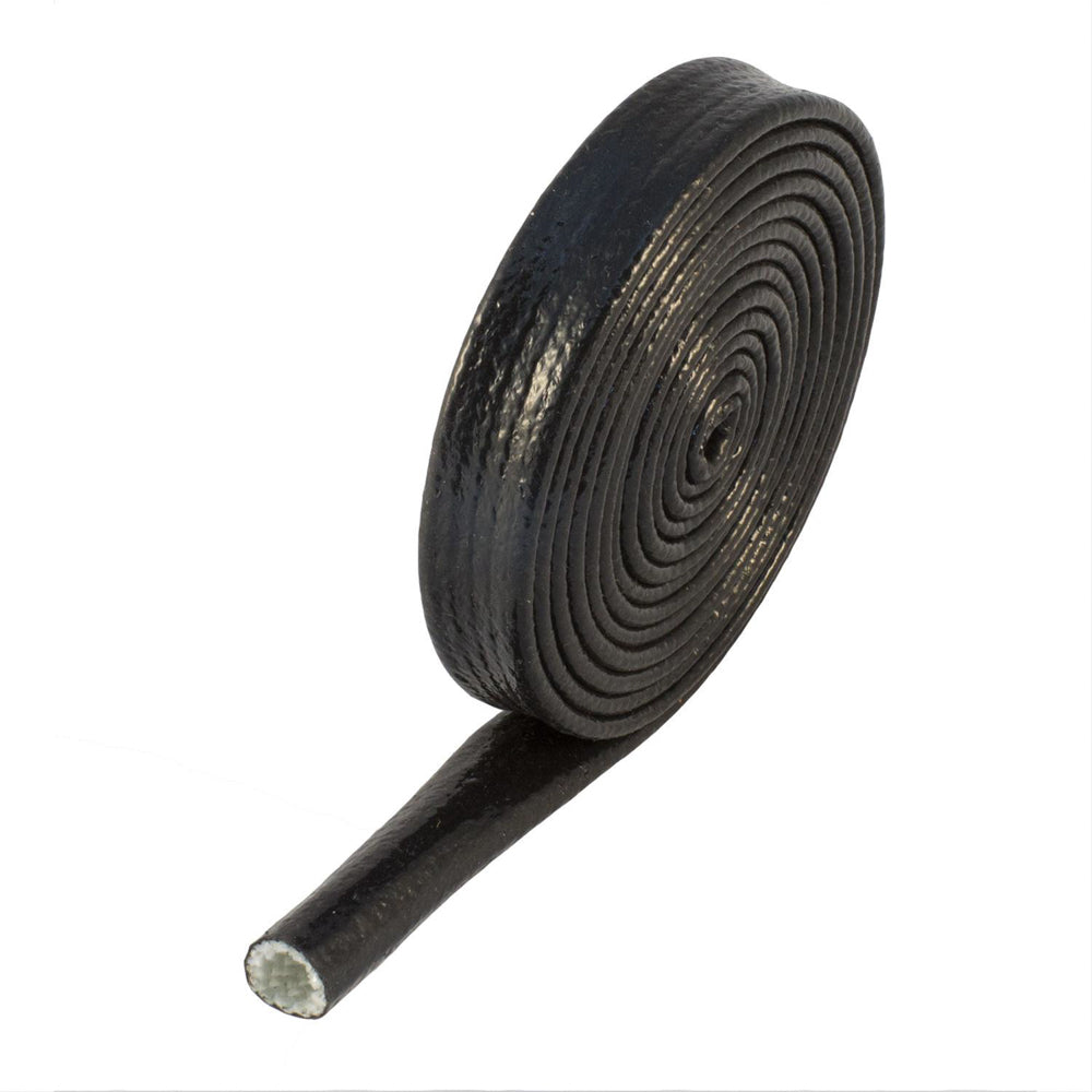HEATSHIELD PRODUCTS 210044 - Fire Shield Sleeve Black 3/4 in id x 3 ft Roll image