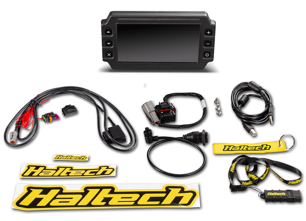 HALTECH HT-067012 - Haltech IC-7 OBD-II 7in Color Display Dash Kit image