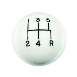 HURST 163-0014 - Mustang 5-Speed White Classic Shift Knob image
