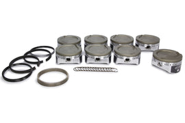 ICON PISTONS IC529CAKTS.030 - LS 6.0/6.2L Dish Forged Piston/Ring Set 4.030 image