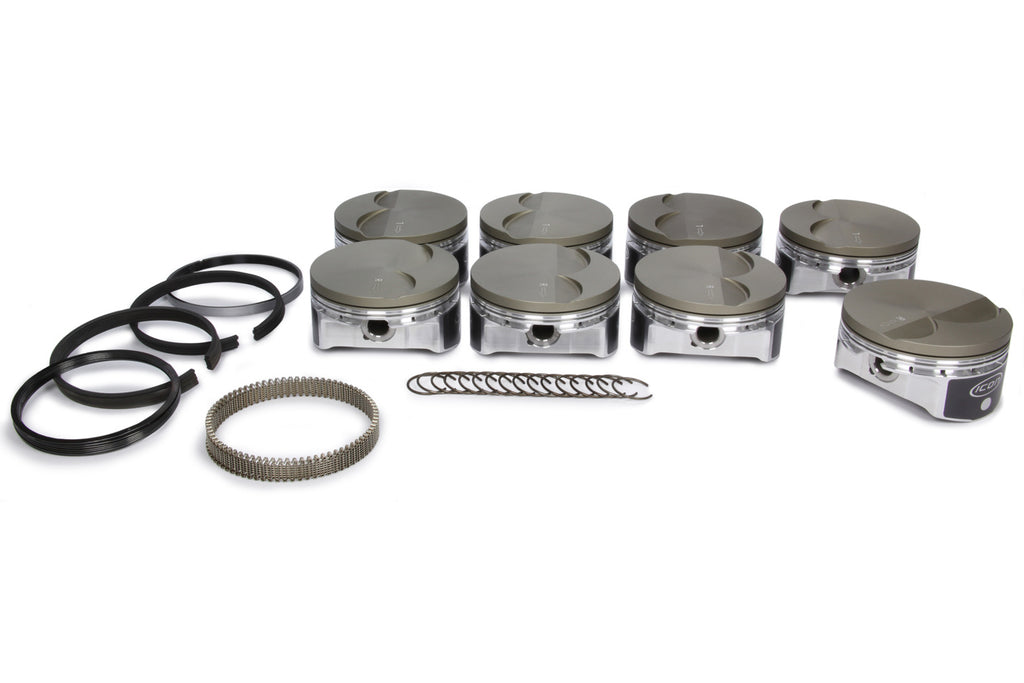 ICON PISTONS IC531CAKTS.005 - LS 6.0L/6.2L FT Forged Piston/Ring Set 4.005 image