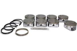 ICON PISTONS IC533CAKTS.010 - LS 6.0/6.2L Dish Forged Piston/Ring Set 4.010 image