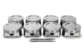 ICON PISTONS IC553C.030 - LS 6.0/6.2L Dish Forged Piston Set 4.030 Bore image