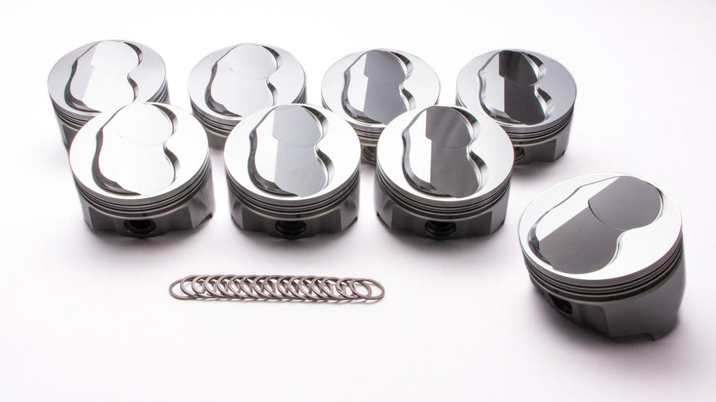 ICON PISTONS IC736.030 - SBF Forged Domed Piston Set 4.030 Bore +6.8cc image