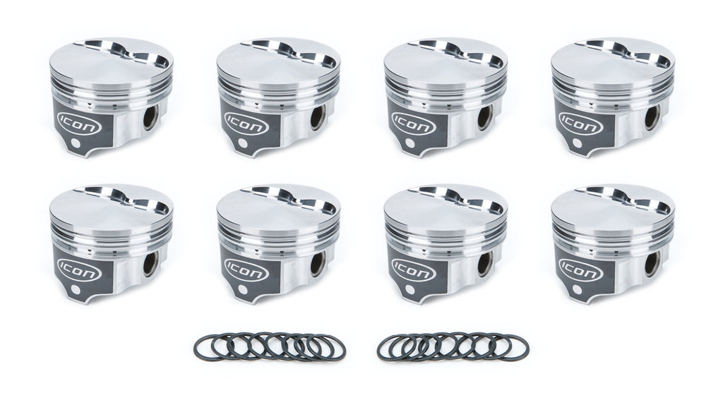 ICON PISTONS IC741.060 - SBM 360 FT Piston Set 4.060 Bore +5cc image