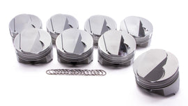 ICON PISTONS IC779.060 - BBC Forged Domed Piston Set 4.310 Bore +18cc image