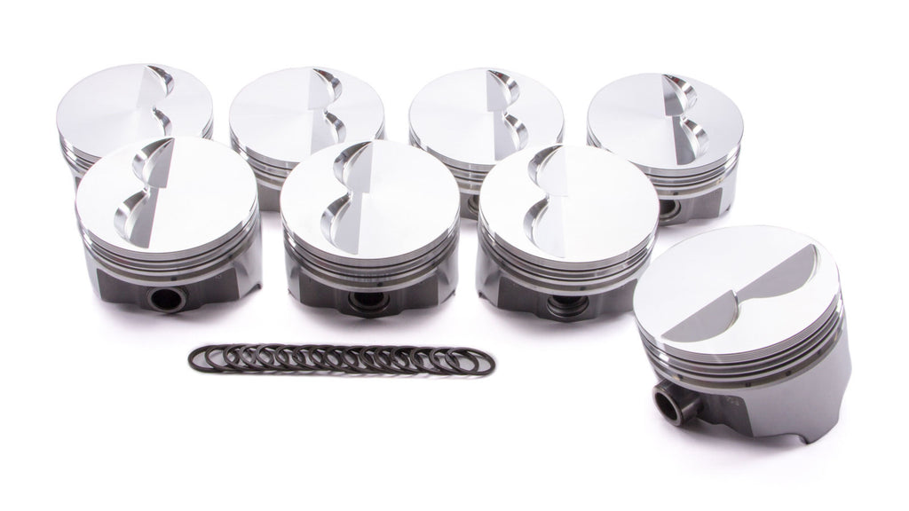 ICON PISTONS IC792.030 - SBC Forged F/T Piston Set 4.030 Bore -4.90cc image