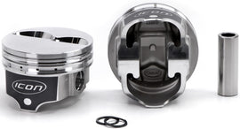 ICON PISTONS IC792.060 - SBC Forged F/T Piston Set 4.060 Bore -4.9cc image
