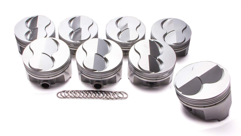 ICON PISTONS IC793.040 - SBC Forged Domed Piston Set 4.040 Bore +6.26cc image
