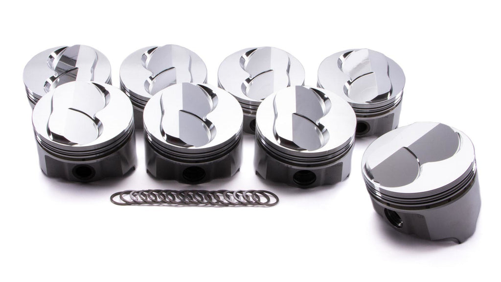 ICON PISTONS IC802.030 - SBC Forged Domed Piston Set 4.030 Bore image