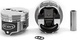 ICON PISTONS IC836.030 - BBM Dished Piston Set 4.350 Bore  -12cc image