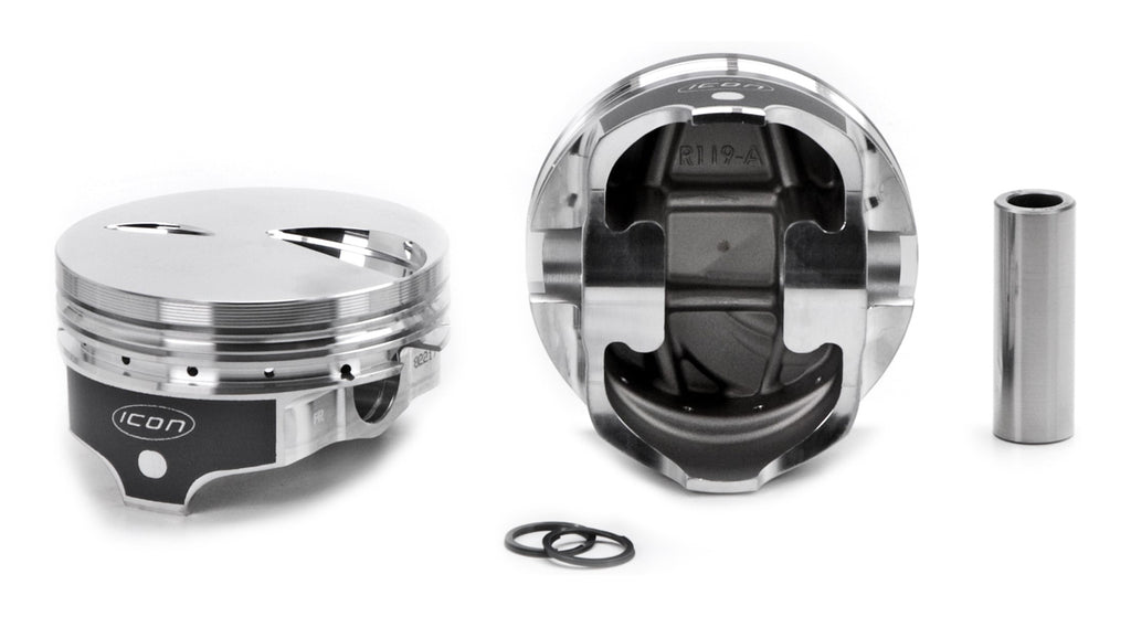 ICON PISTONS IC859.060 - BBF 460 FT Forged Piston Set 4.420 Bore -3.4cc image