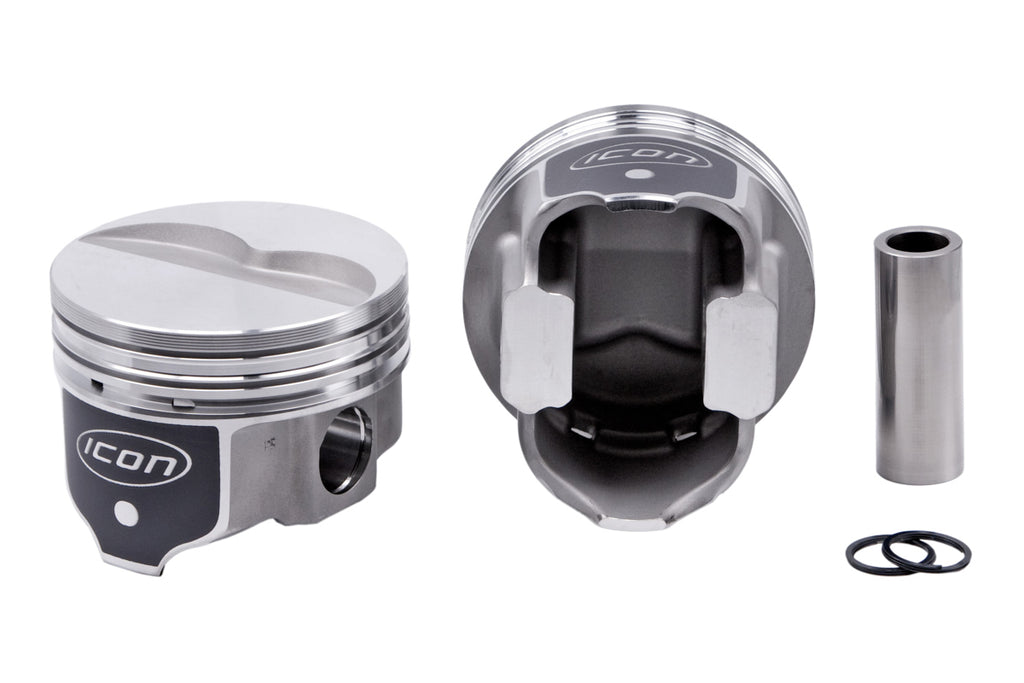 ICON PISTONS IC9953.030 - BBM FHR Forged Piston Set 4.350 Bore -5.6cc image