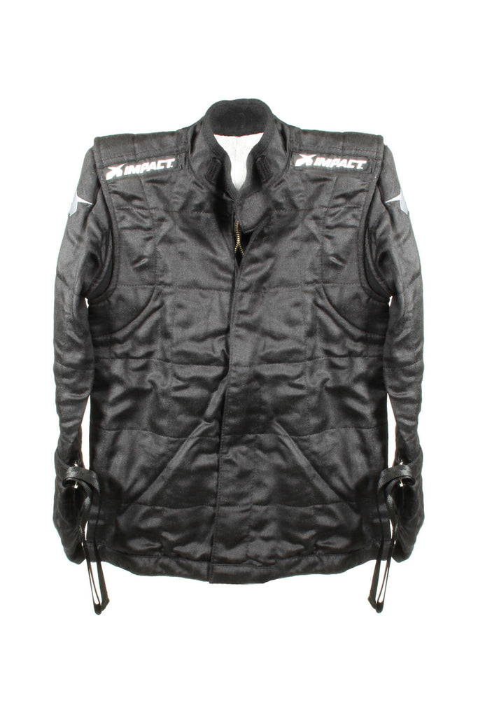 IMPACT RACING 22700410 - Suit Qtr Midget Jacket Medium Black image