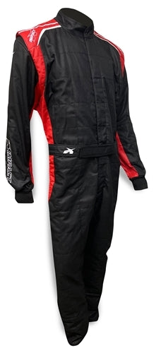IMPACT RACING 24222307 - Suit Racer 2.0  1pc Small  Black/Red image