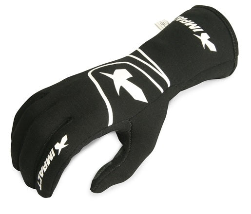 IMPACT RACING 34200310 - Glove G6 Black Small SFI 3.3/5 image
