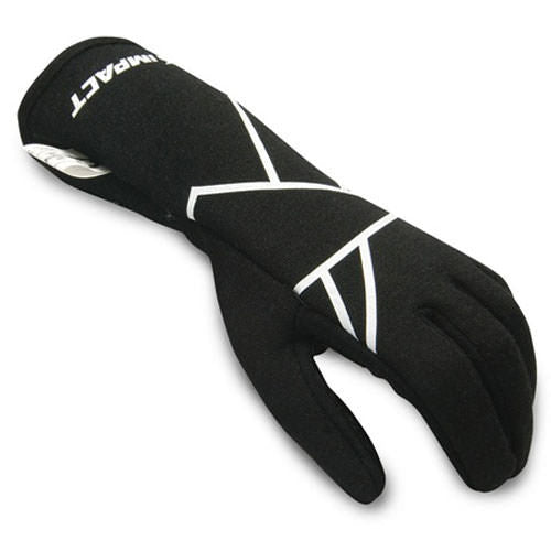 IMPACT RACING 38500310 - Mini Axis Glove Small Black Youth image