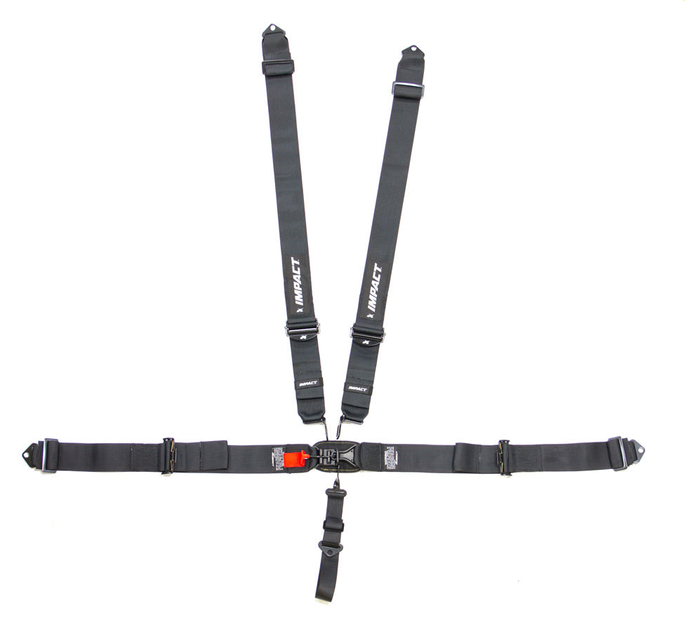 IMPACT RACING 52111111 - 5-PT Harness System L&L Ind Shoulder Pull Up image