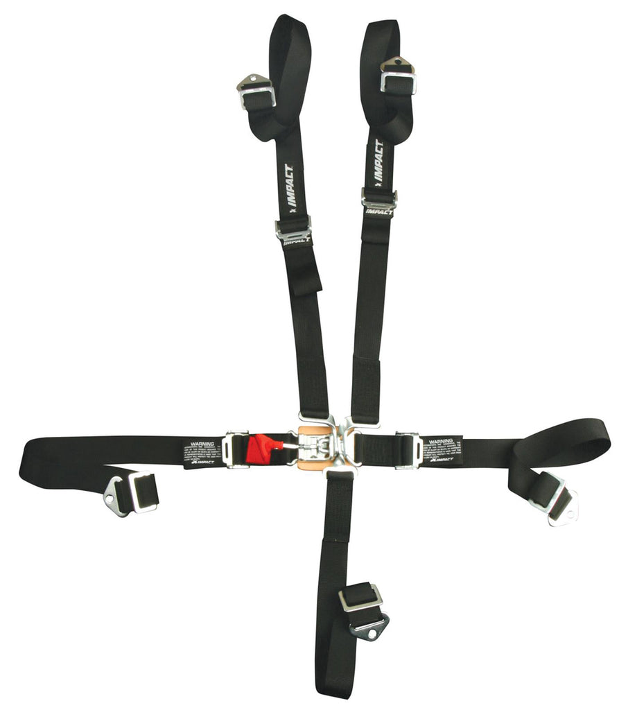 IMPACT RACING 53119222 - Harness 5pt 2in L&L PD Ind Shld Blt-In SFI16.1 image
