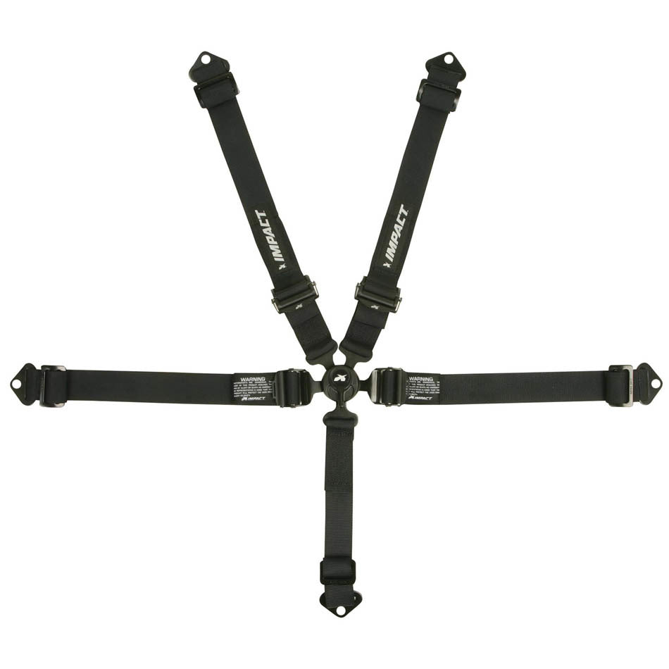 IMPACT RACING 57349226 - 5-PT Harness 2in Camlock Integral Lap Adjuster image