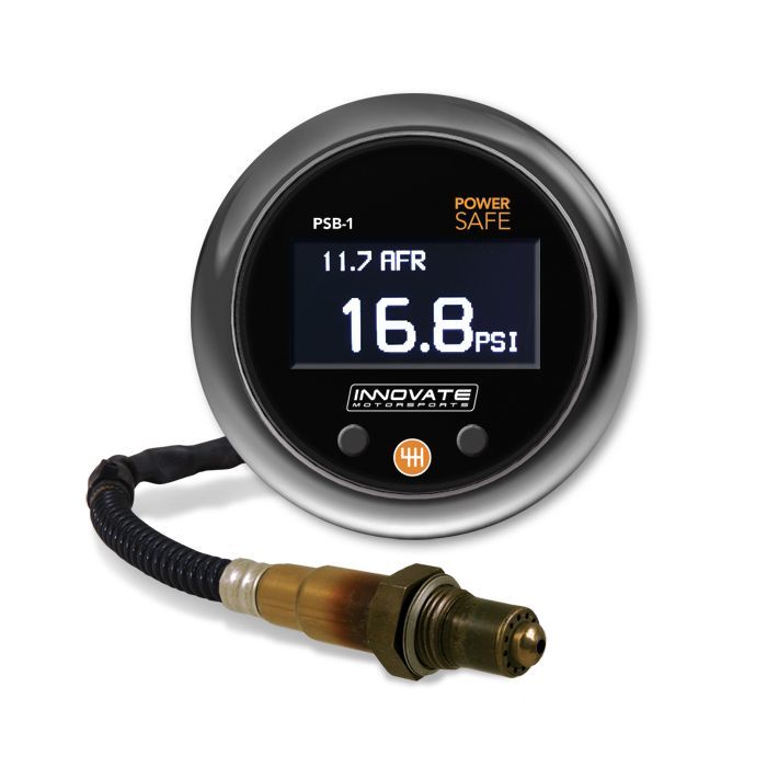 INNOVATE MOTORSPORTS 38920 - PSB-1 PowerSafe Boost & Wideband O2 Gauge Kit image