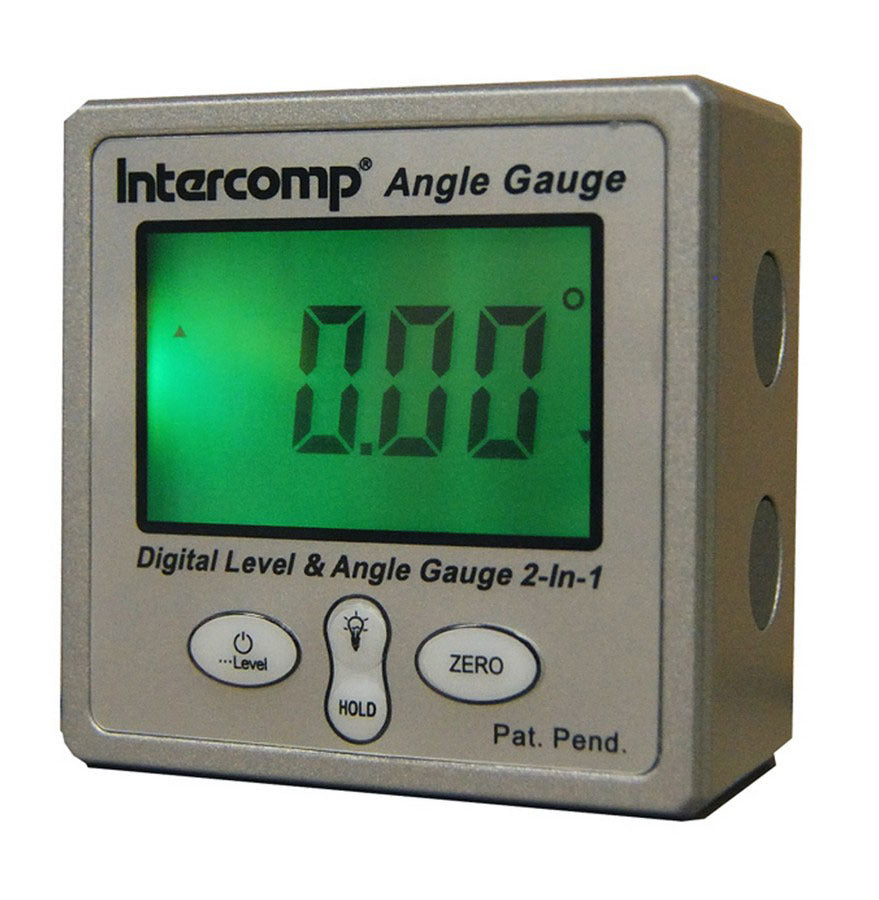 INTERCOMP 102144 - Digital Angle Gauge w/Magnetic Base image