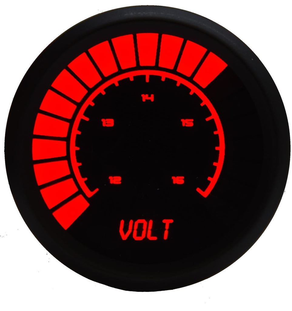 INTELLITRONIX B9015R - 2-1/16 Analog Bargraph Voltmeter 12-16 volts image