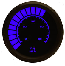 Load image into Gallery viewer, INTELLITRONIX B9114B - 2-1/16 Analog Bargraph Oil Press Gauge 0-80 PSI image