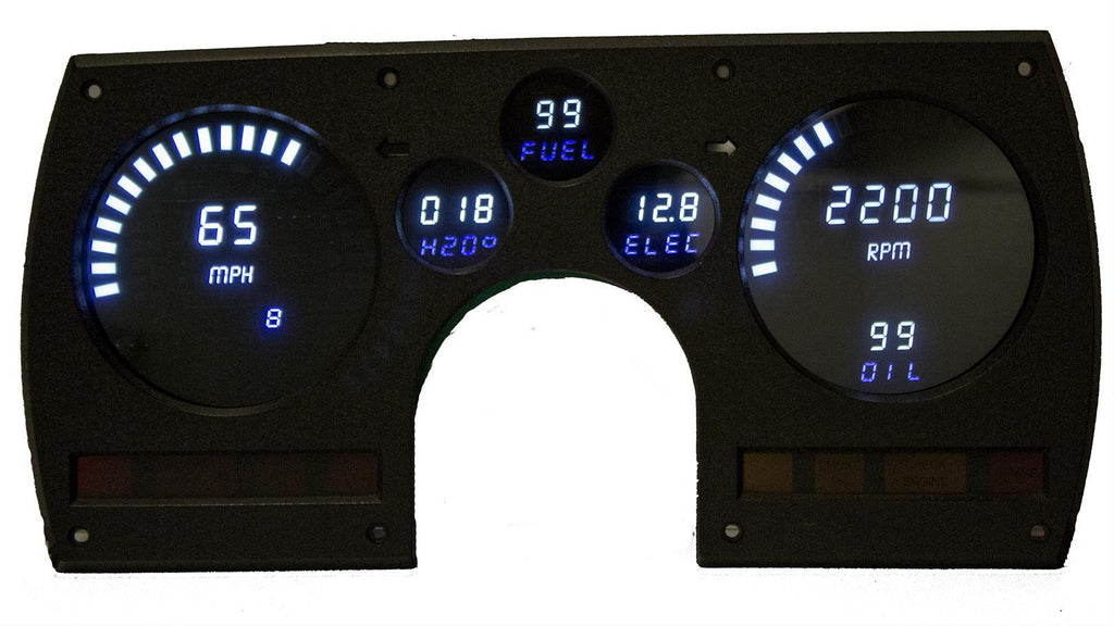INTELLITRONIX DP4003W - LED Digital Gauge Panel Camaro 1982-1990 image