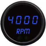 2-1/16 LED Digital Tach Programmable 9900 RPM