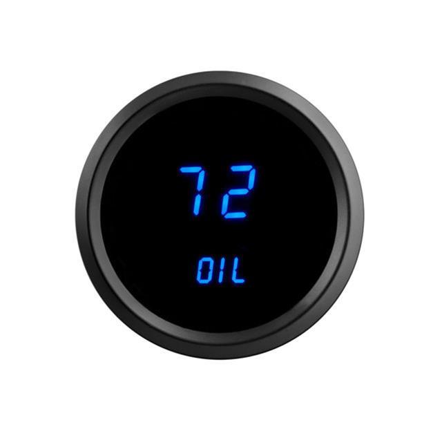 INTELLITRONIX M9114B - 2-1/16 LED Digital Oil Pressure Gauge 0-99 PSI image