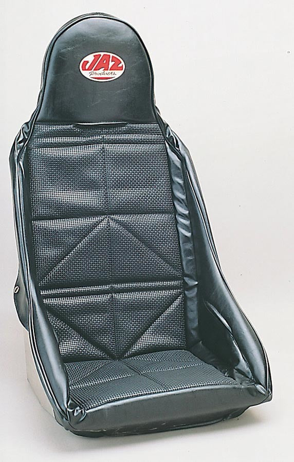 JAZ 150-301-01 - Drag Race Seat Cover Black Vinyl image