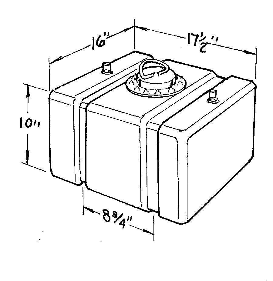 JAZ 200-012-01 - 12-Gallon C/T Fuel Cell  image