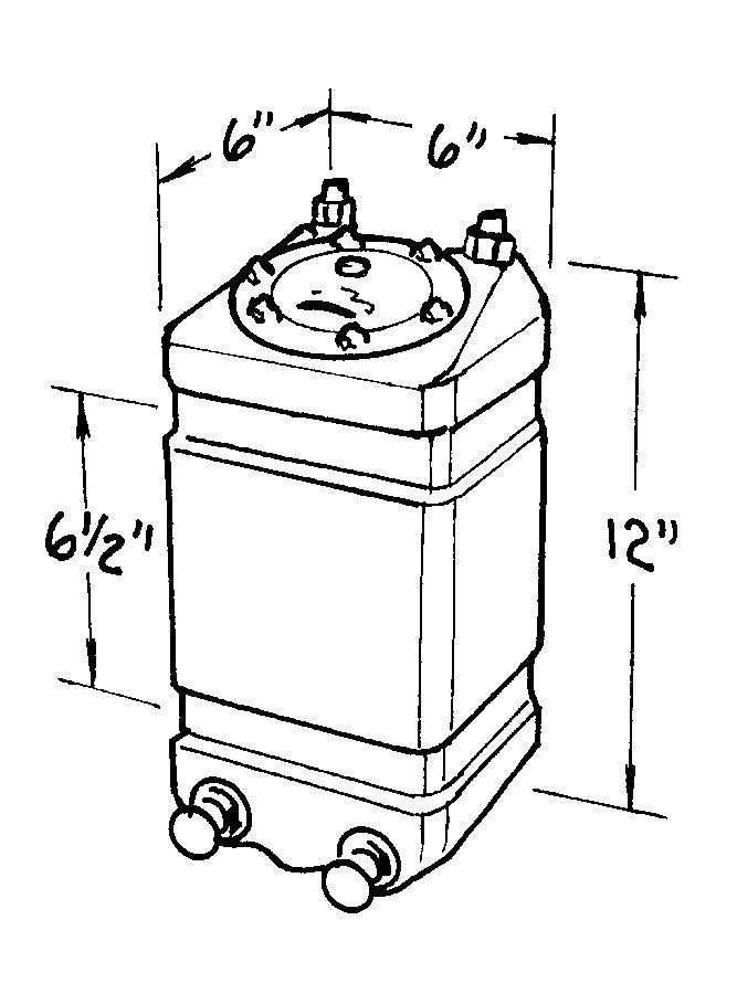 JAZ 220-001-01 - 1-Gallon Pro Drag Fuel Cell image