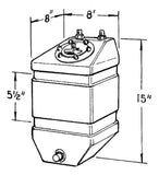 3-Gallon Pro Drag Fuel Cell