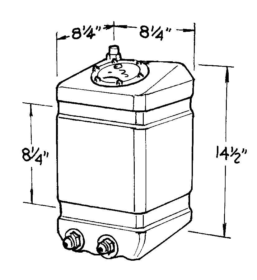 JAZ 250-003-01 - 3-Gallon Drag Race Cell  image